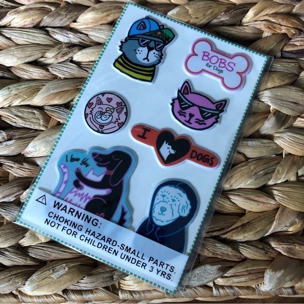 Bob's Cats and Dogs stickers